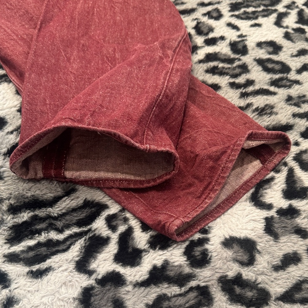 Levi's Men's Maroon Relaxed Straight Jeans - Picture 4 of 6